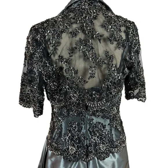 Rina do Montella evening gown A tradition of classic elegance size 8 - Picture 7 of 15